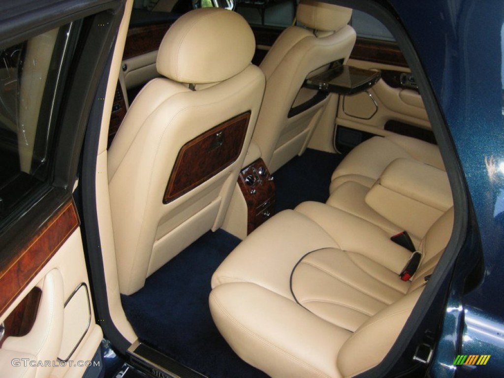 Oatmeal/Navy Blue Interior 1999 Rolls-Royce Silver Seraph Standard Silver Seraph Model Photo #51675417