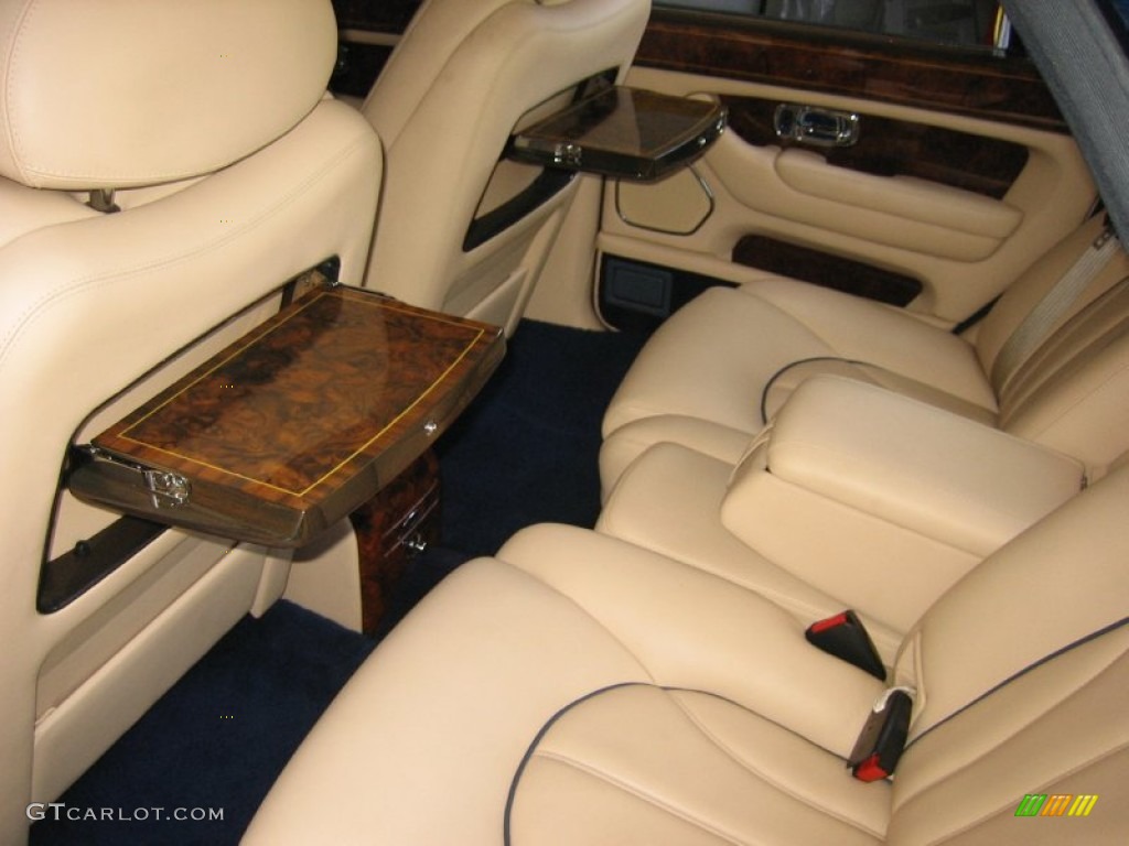 Oatmeal/Navy Blue Interior 1999 Rolls-Royce Silver Seraph Standard Silver Seraph Model Photo #51675438