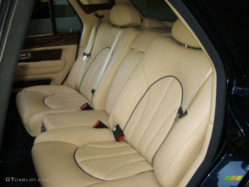 Oatmeal/Navy Blue Interior 1999 Rolls-Royce Silver Seraph Standard Silver Seraph Model Photo #51675450