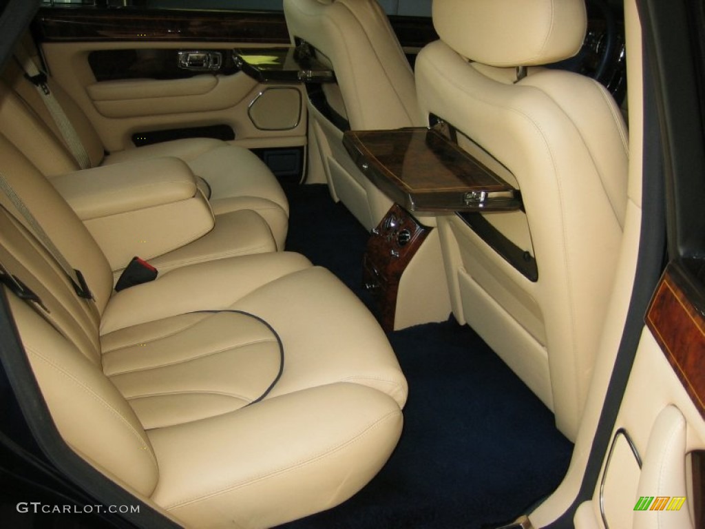 Oatmeal/Navy Blue Interior 1999 Rolls-Royce Silver Seraph Standard Silver Seraph Model Photo #51675477