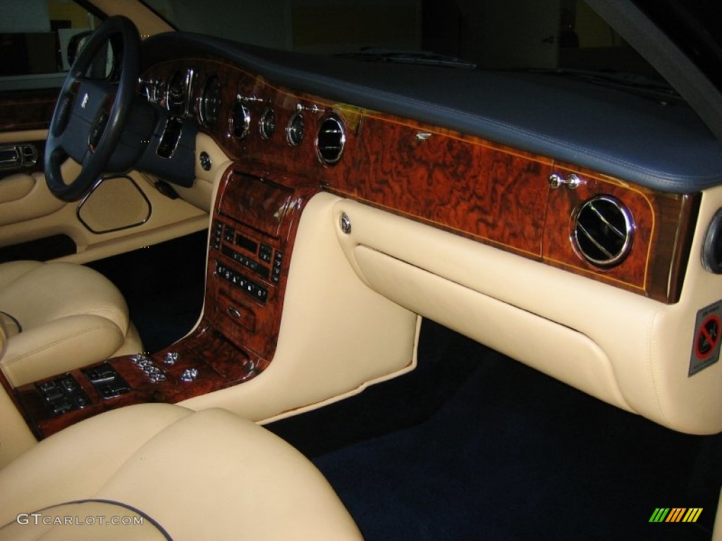 1999 Rolls-Royce Silver Seraph Standard Silver Seraph Model Oatmeal/Navy Blue Dashboard Photo #51675540