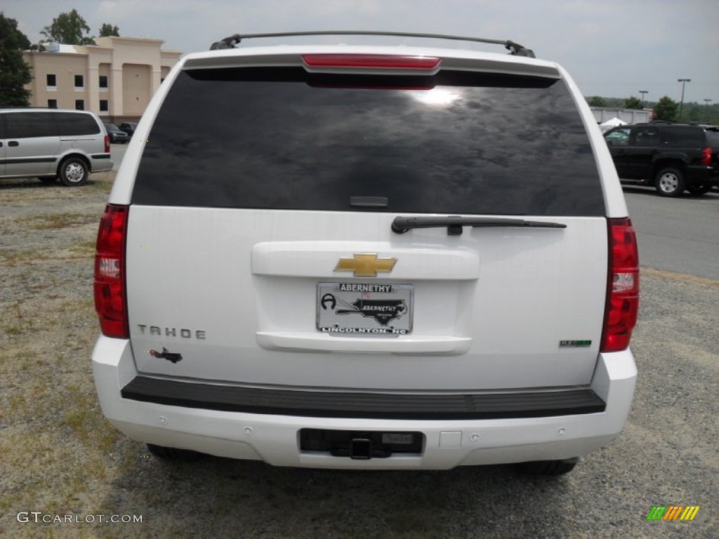 2011 Tahoe Z71 4x4 - Summit White / Ebony photo #3