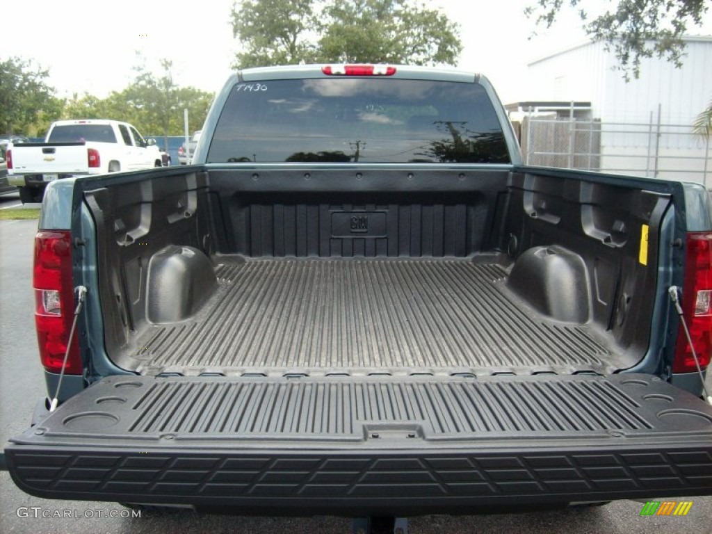 2011 Silverado 1500 LT Extended Cab - Blue Granite Metallic / Light Titanium/Ebony photo #8