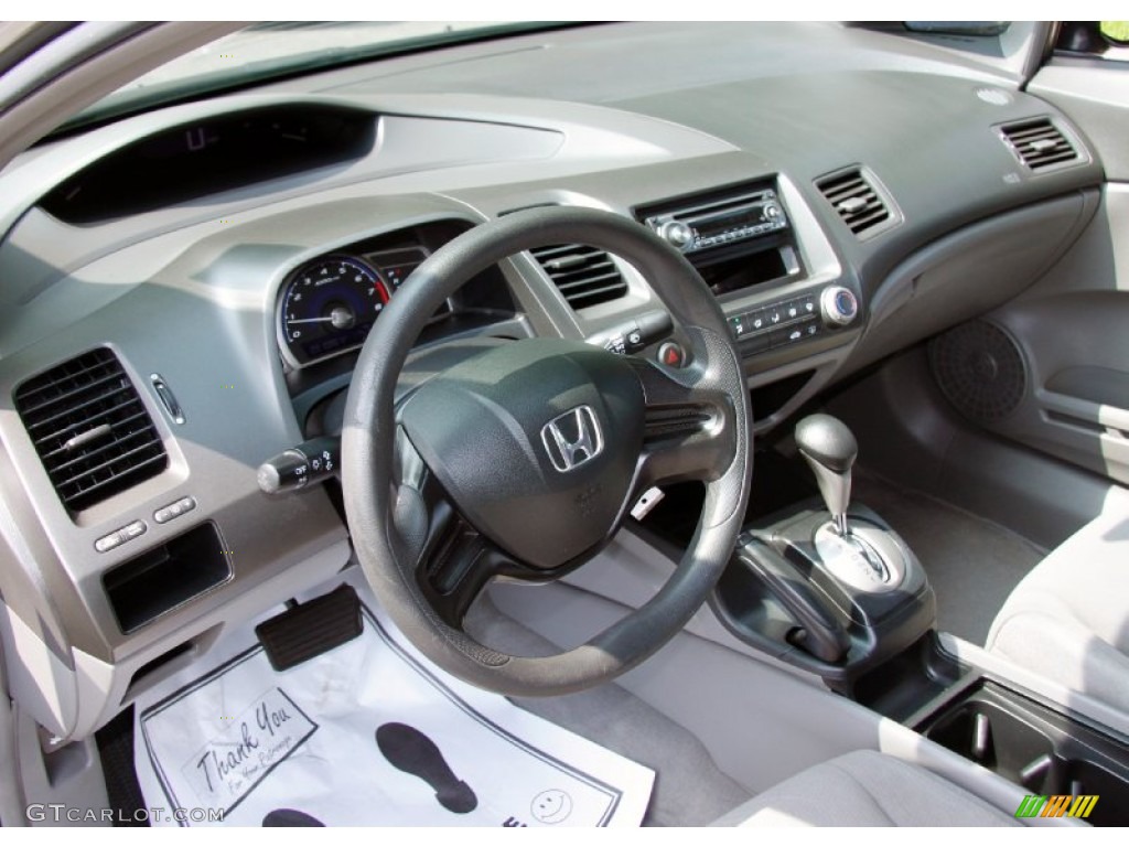 Gray Interior 2006 Honda Civic DX Sedan Photo #51675618