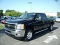 2011 Black Chevrolet Silverado 3500HD LTZ Crew Cab 4x4  photo #1