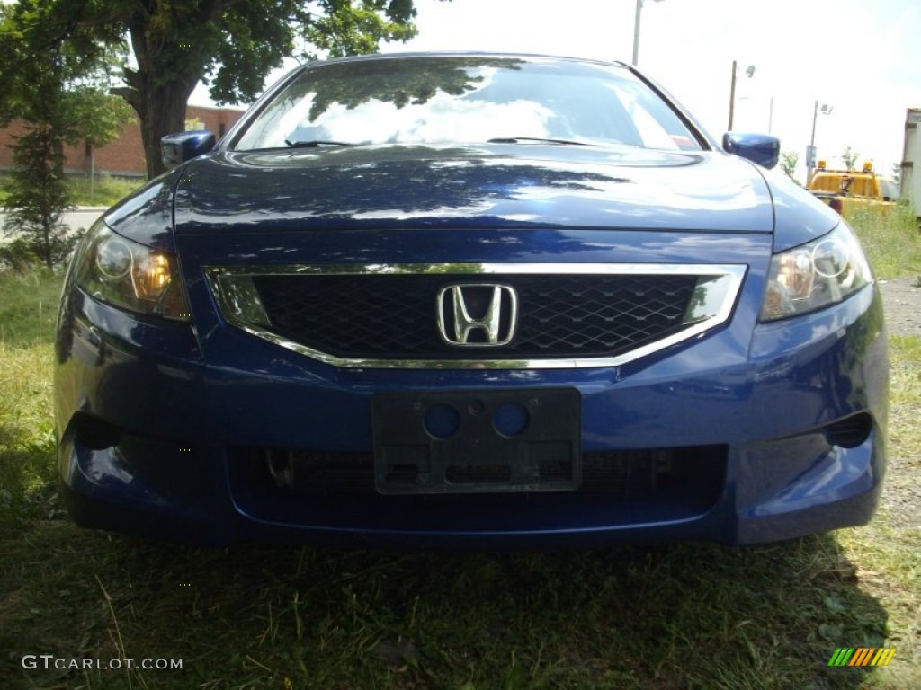 2008 Accord LX-S Coupe - Belize Blue Pearl / Black photo #5