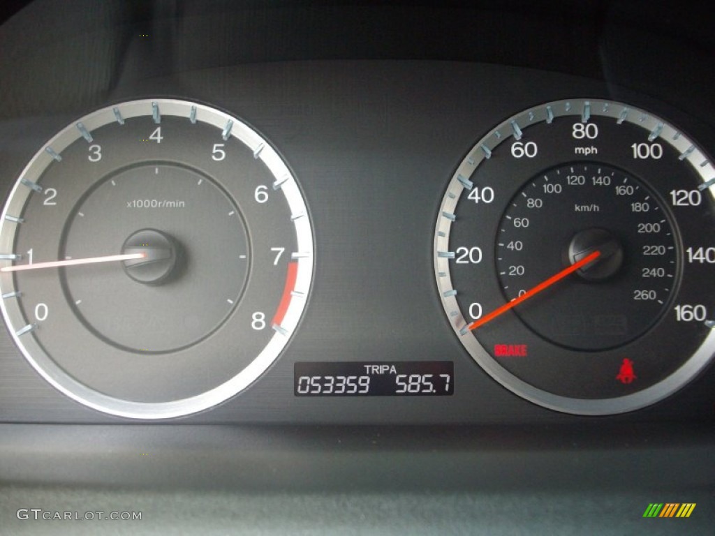 2008 Honda Accord LX-S Coupe Gauges Photos