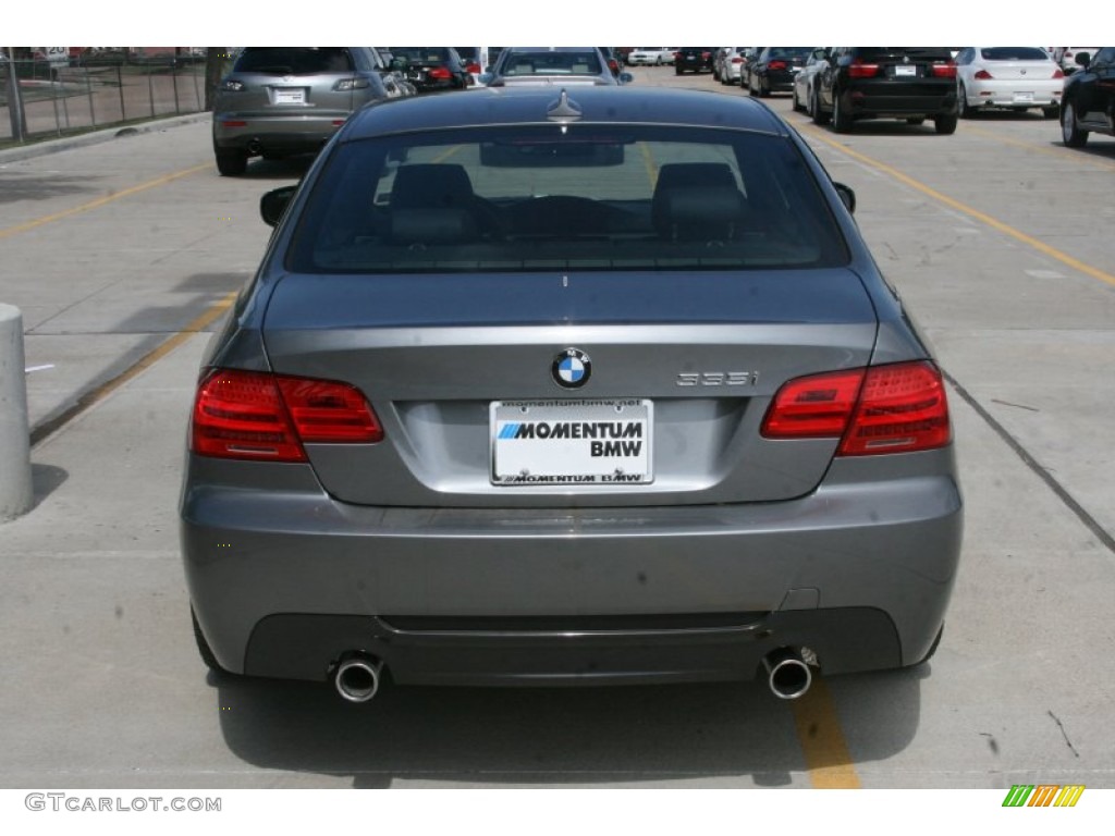 2011 3 Series 335i Coupe - Space Gray Metallic / Black Dakota Leather photo #8