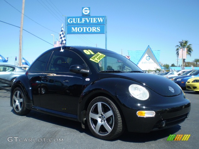2001 New Beetle Sport Edition Coupe - Black / Black photo #1