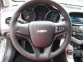 Jet Black/Medium Titanium Steering Wheel Photo for 2012 Chevrolet Cruze #51678243