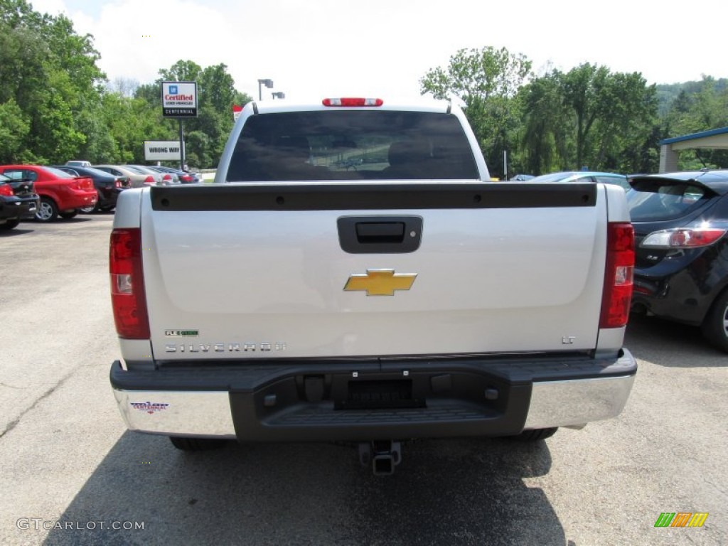 2011 Silverado 1500 LT Crew Cab 4x4 - Sheer Silver Metallic / Ebony photo #3