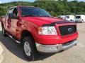 2004 Bright Red Ford F150 XLT SuperCrew 4x4  photo #4