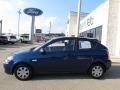 2007 Dark Sapphire Blue Hyundai Accent GS Coupe  photo #2