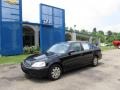 Flamenco Black Pearl - Civic LX Sedan Photo No. 1