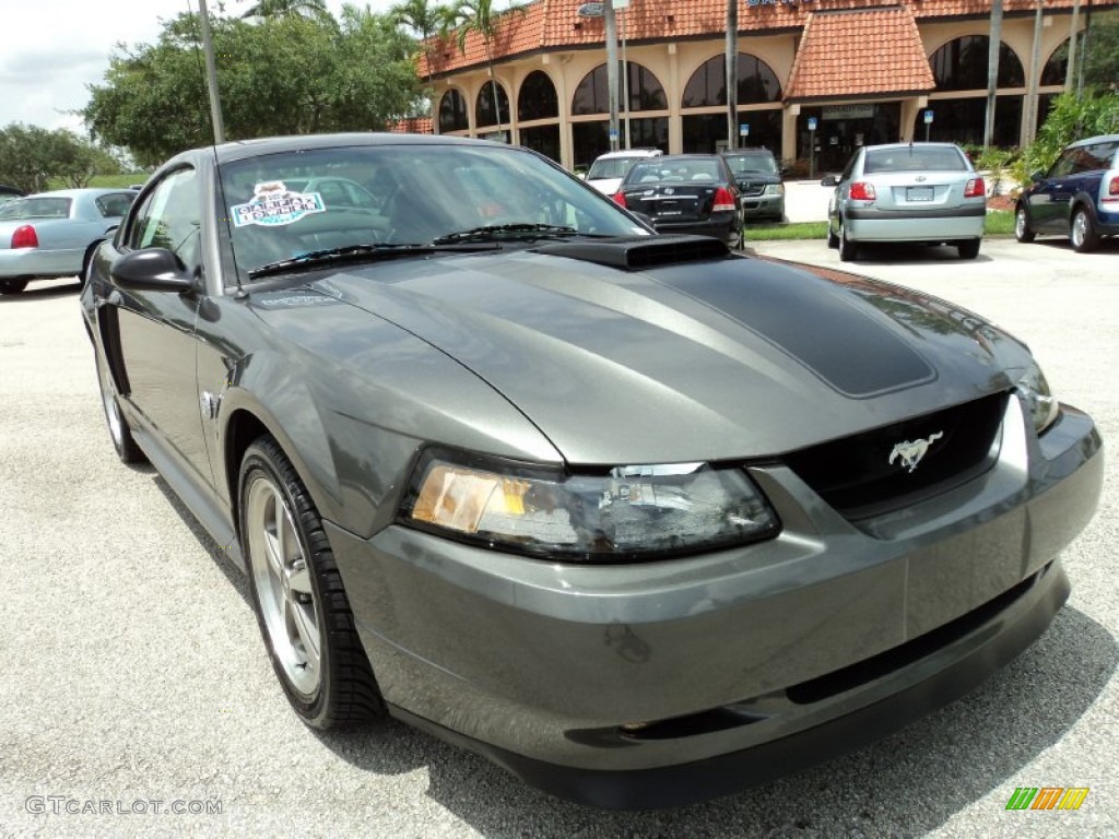 Dark Shadow Grey Metallic 2004 Ford Mustang Mach 1 Coupe Exterior Photo #51682006