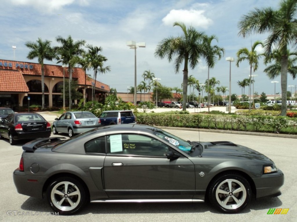 Dark Shadow Grey Metallic 2004 Ford Mustang Mach 1 Coupe Exterior Photo #51682059