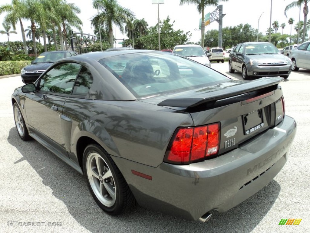 2004 Mustang Mach 1 Coupe - Dark Shadow Grey Metallic / Dark Charcoal photo #8
