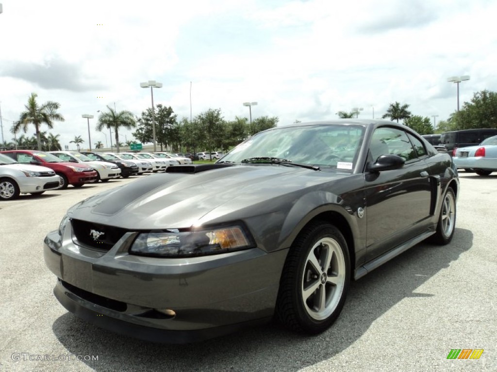 Dark Shadow Grey Metallic 2004 Ford Mustang Mach 1 Coupe Exterior Photo #51682179