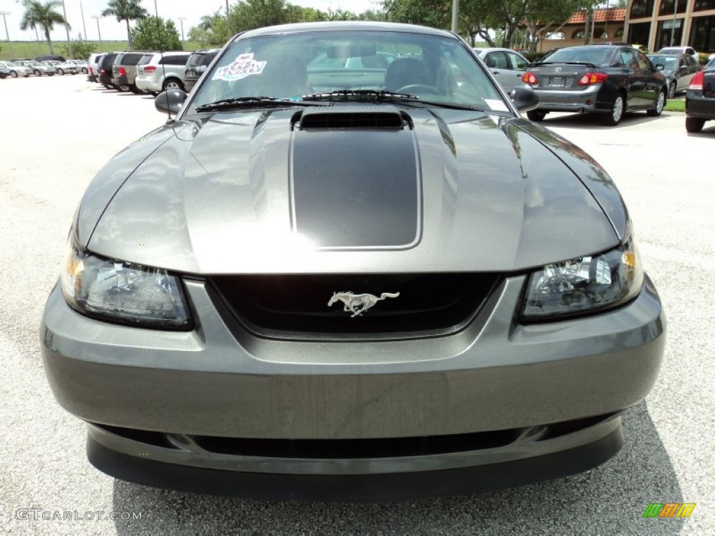 Dark Shadow Grey Metallic 2004 Ford Mustang Mach 1 Coupe Exterior Photo #51682206