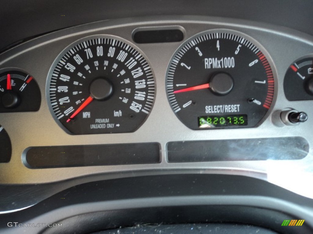 2004 Ford Mustang Mach 1 Coupe Gauges Photo #51682401