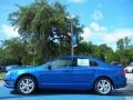 2012 Blue Flame Metallic Ford Fusion SE  photo #2