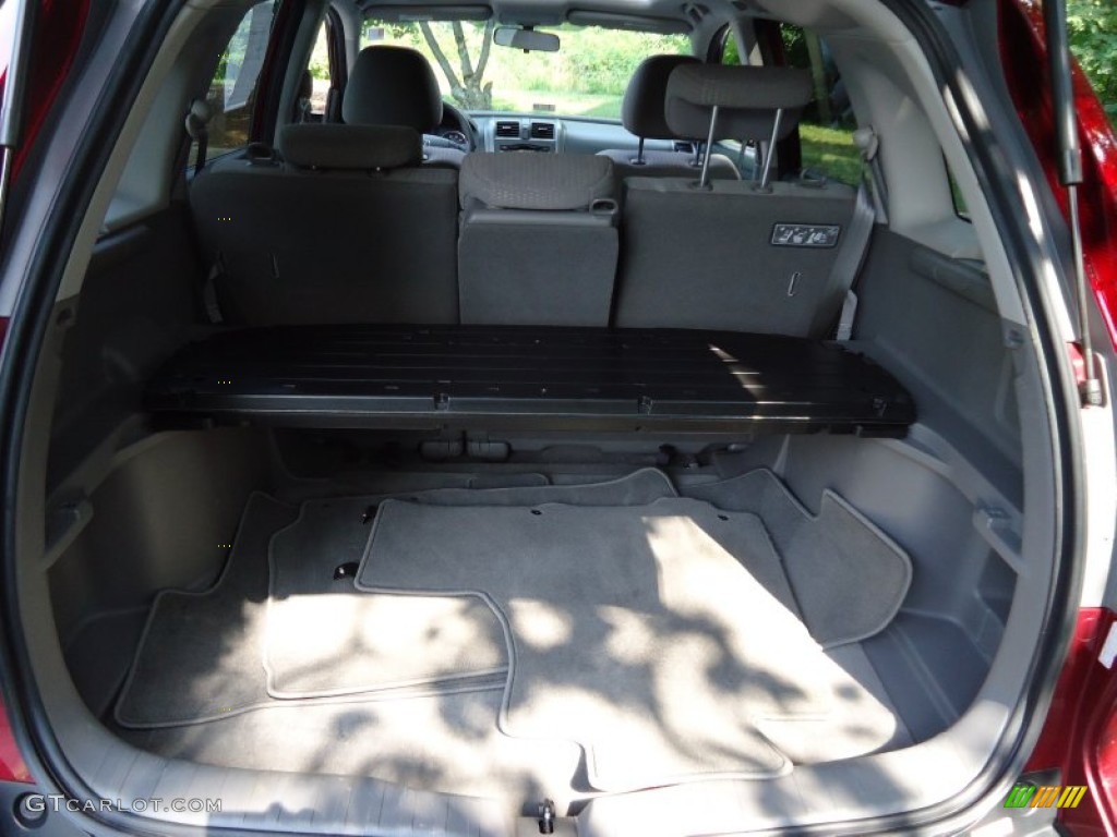 2009 CR-V EX 4WD - Tango Red Pearl / Gray photo #11