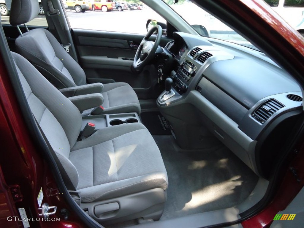 2009 CR-V EX 4WD - Tango Red Pearl / Gray photo #13