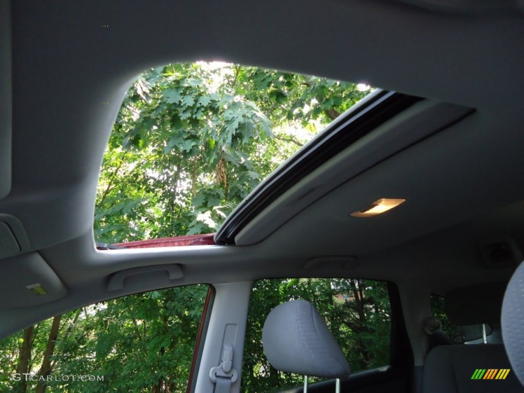2009 CR-V EX 4WD - Tango Red Pearl / Gray photo #29