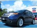 2011 Kona Blue Metallic Ford Explorer XLT  photo #1