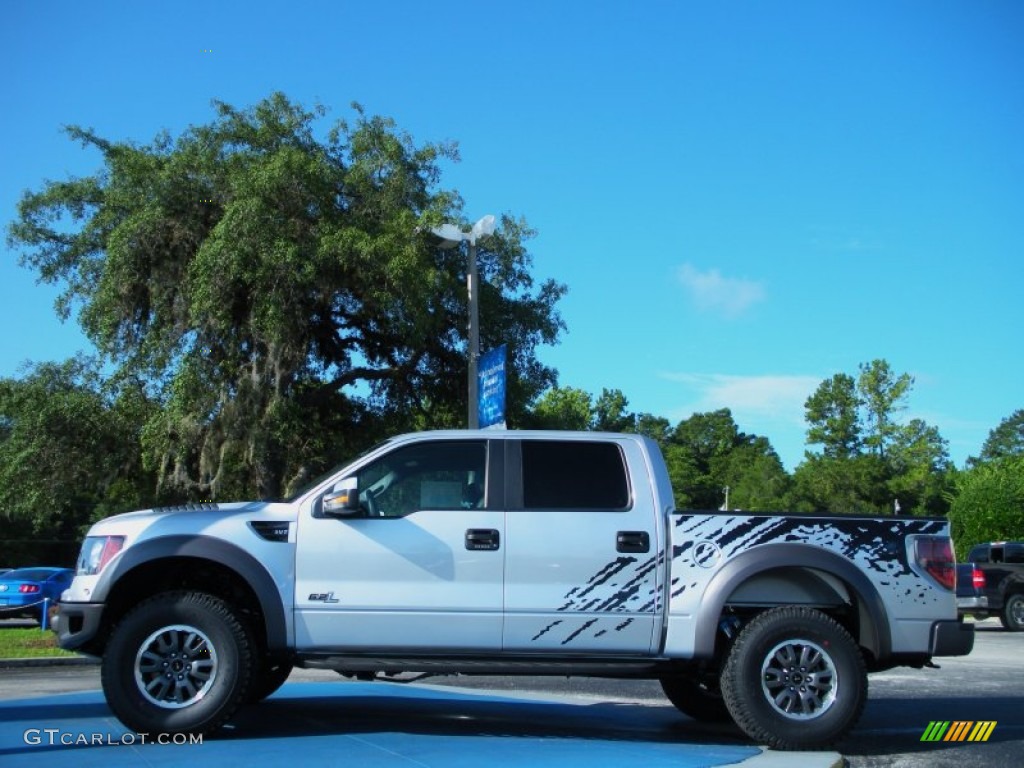 Ingot Silver Metallic 2011 Ford F150 SVT Raptor SuperCrew 4x4 Exterior Photo #51684261