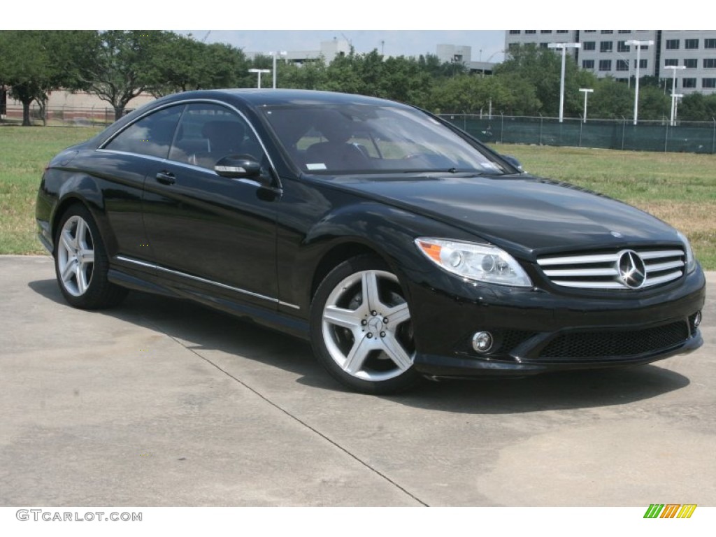 2008 CL 550 - Black / Cognac/Black photo #1