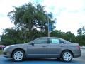 2011 Sterling Grey Metallic Ford Fusion SE  photo #2