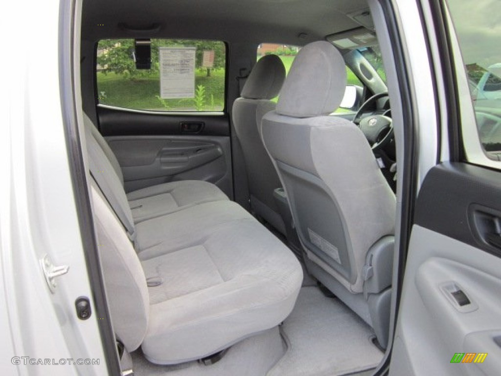 Graphite Gray Interior 2009 Toyota Tacoma V6 SR5 Double Cab 4x4 Photo #51684813