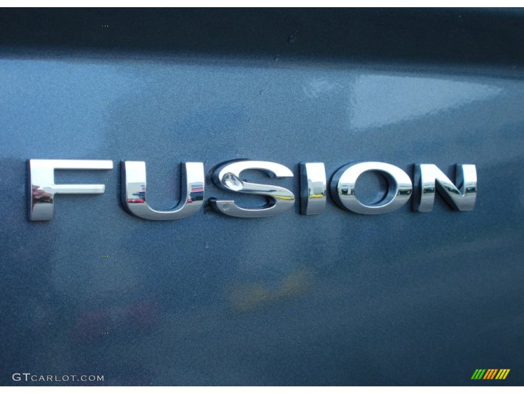 2011 Fusion SEL - Steel Blue Metallic / Camel photo #4