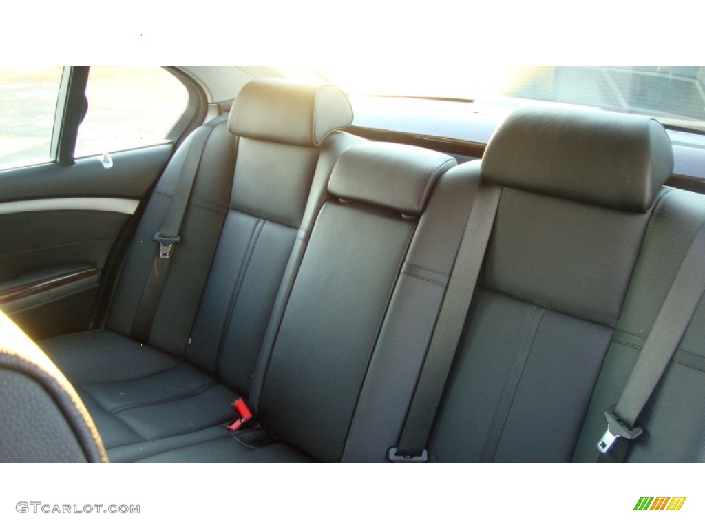 2006 7 Series 750Li Sedan - Black Sapphire Metallic / Black/Black photo #10