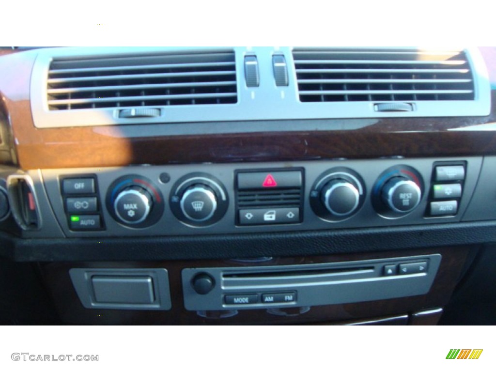 2006 7 Series 750Li Sedan - Black Sapphire Metallic / Black/Black photo #18