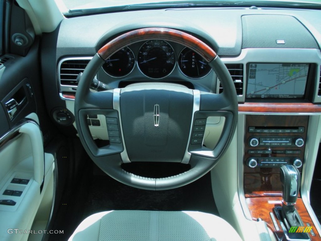2012 Lincoln MKZ FWD Light Camel Dashboard Photo #51686205