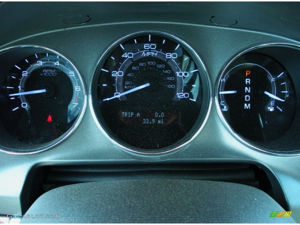 2012 Lincoln MKZ FWD Gauges Photo #51686226