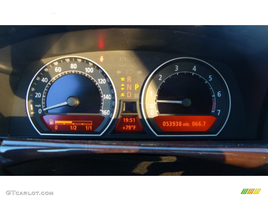 2006 7 Series 750Li Sedan - Black Sapphire Metallic / Black/Black photo #28