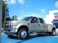 Pueblo Gold Metallic 2008 Ford F450 Super Duty Lariat Crew Cab 4x4 Dually Exterior