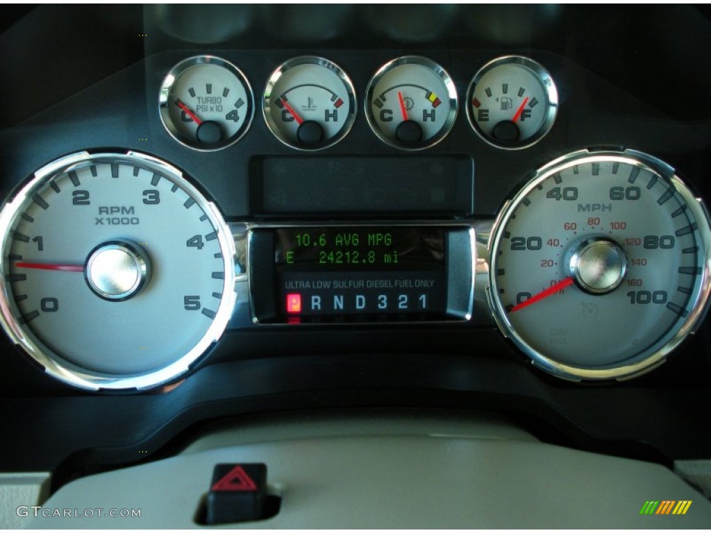 2008 Ford F450 Super Duty Lariat Crew Cab 4x4 Dually Gauges Photo #51686859