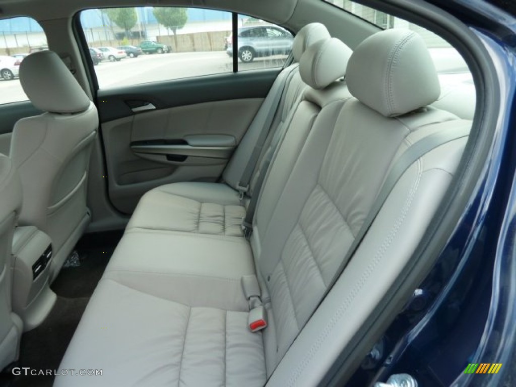 2010 Accord EX-L Sedan - Royal Blue Pearl / Gray photo #11
