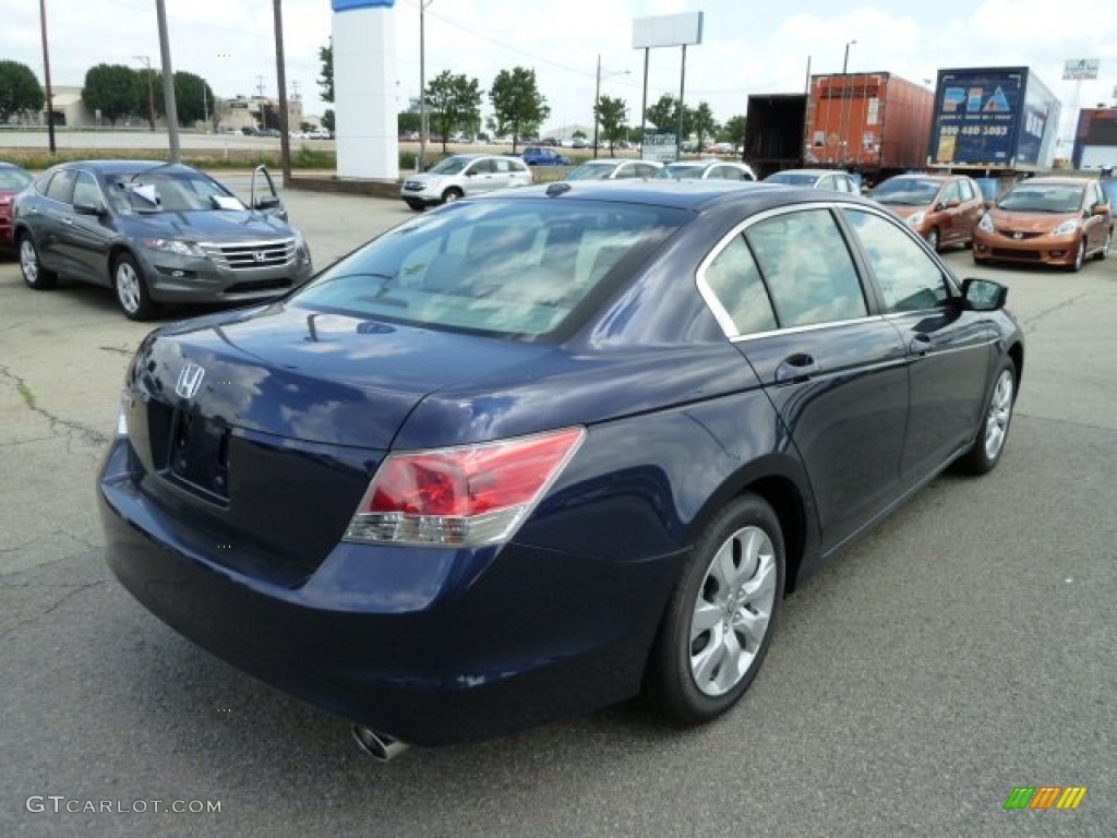 2010 Accord EX-L Sedan - Royal Blue Pearl / Gray photo #5
