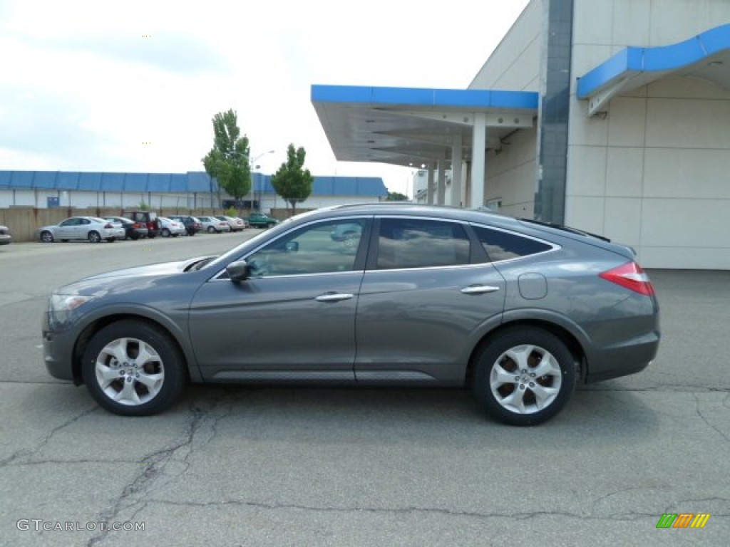 Polished Metal Metallic 2011 Honda Accord Crosstour EX-L 4WD Exterior Photo #51688050