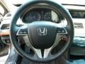 Black 2011 Honda Accord Crosstour EX-L 4WD Steering Wheel