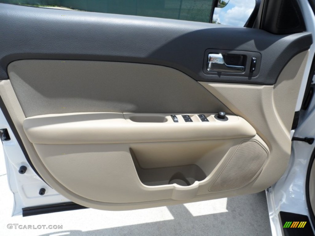 2012 Ford Fusion SE Camel Door Panel Photo #51689737