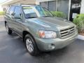 2005 Oasis Green Pearl Toyota Highlander V6  photo #1