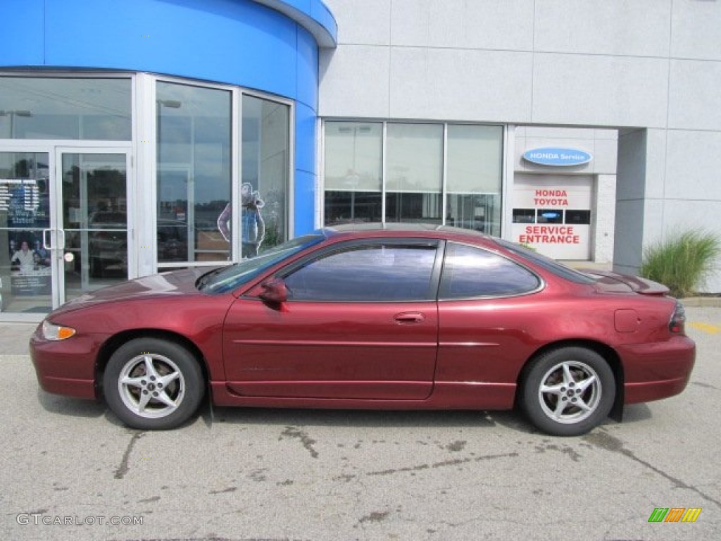 2000 Grand Prix GT Coupe - Redfire Metallic / Graphite photo #3