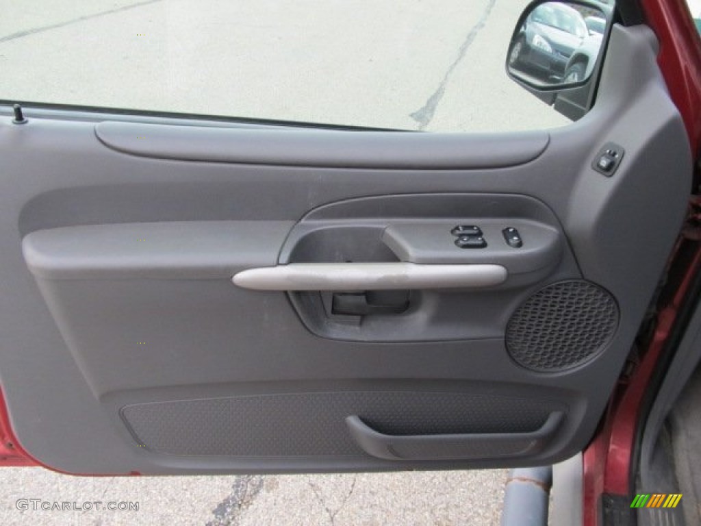 2002 Ford Explorer Sport 4x4 Graphite Door Panel Photo #51691762