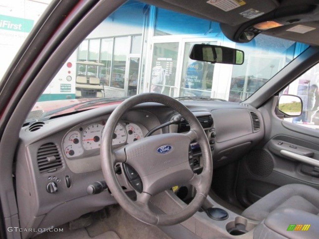 Graphite Interior 2002 Ford Explorer Sport 4x4 Photo #51691777